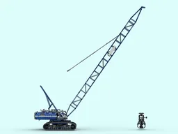 Crawler Crane extended (42042)