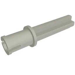 Technic Axle Pin 3L without Friction Ridges and 2L Axle / Light Bluish Gray