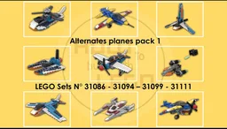 Alternates pack 1 - Planes and Starships