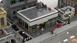 And then Shawarma After - Avengers Modular Building