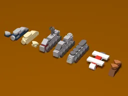 1:1041 Micro SW Ground Vehicles