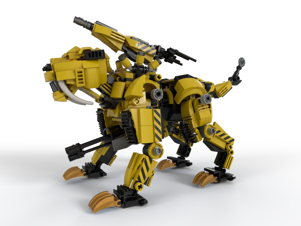 Lego Mechanical Saber-Toothed Tiger