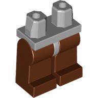 Lego Hips and Reddish Brown Legs / Light Bluish Gray