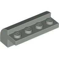 Brick Curved 2 x 4 x 1 1/3 / Light Gray