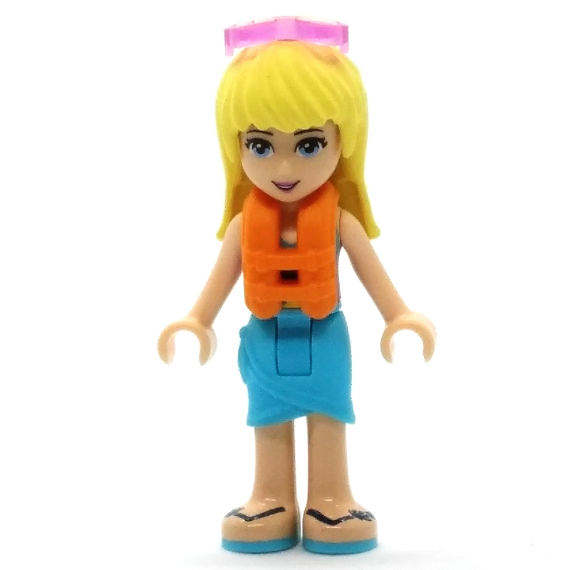 Lego Stephanie - Dark Purple Top, Medium Azure Skirt