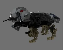 Droid gunship microfighter
