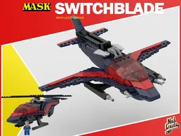 M.A.S.K. - V.E.N.O.M.'s Switchblade Copter Plane