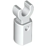 Bar Holder with Clip / White
