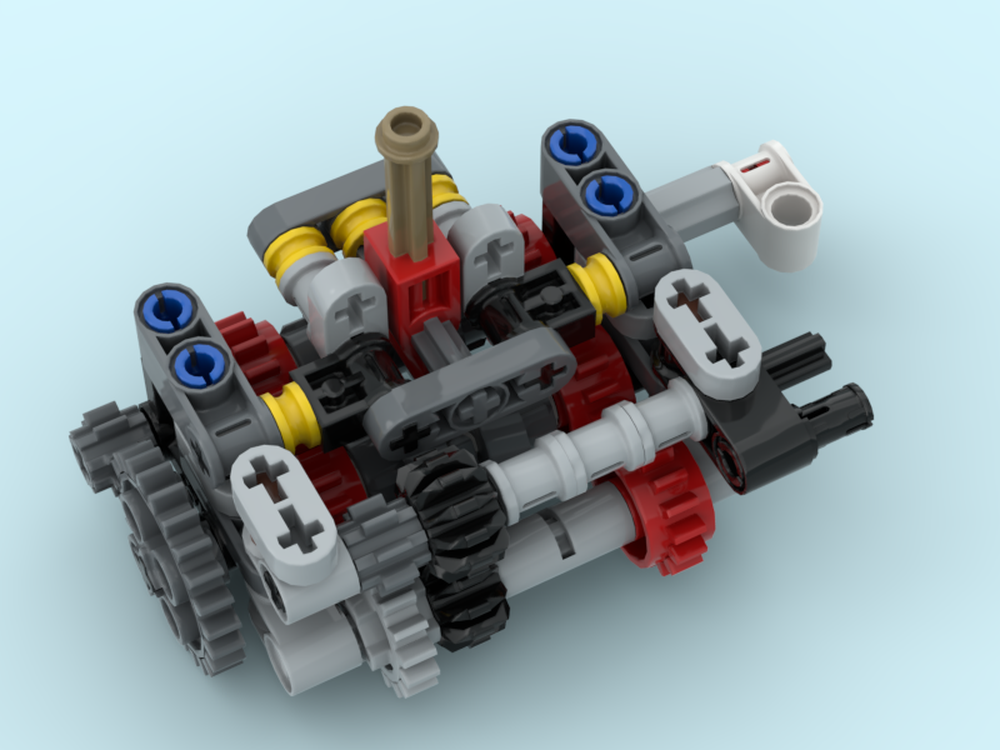 Lego 4 Speed gearbox