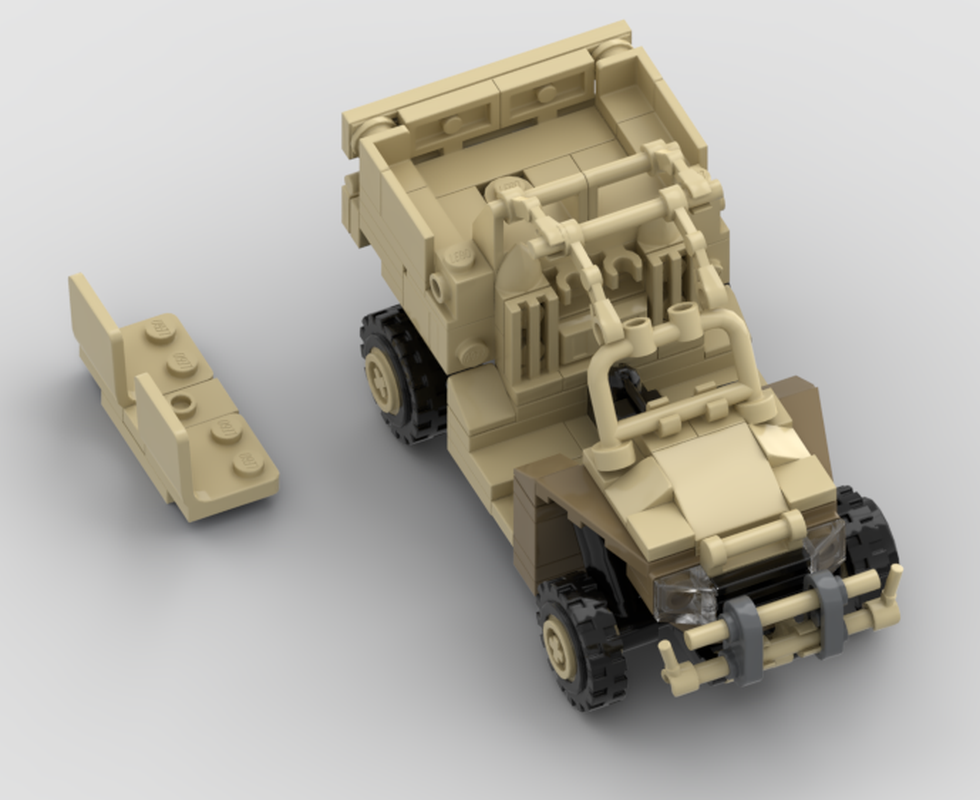 Lego US Army/Marine Special Forces LTATV MRZR D2
