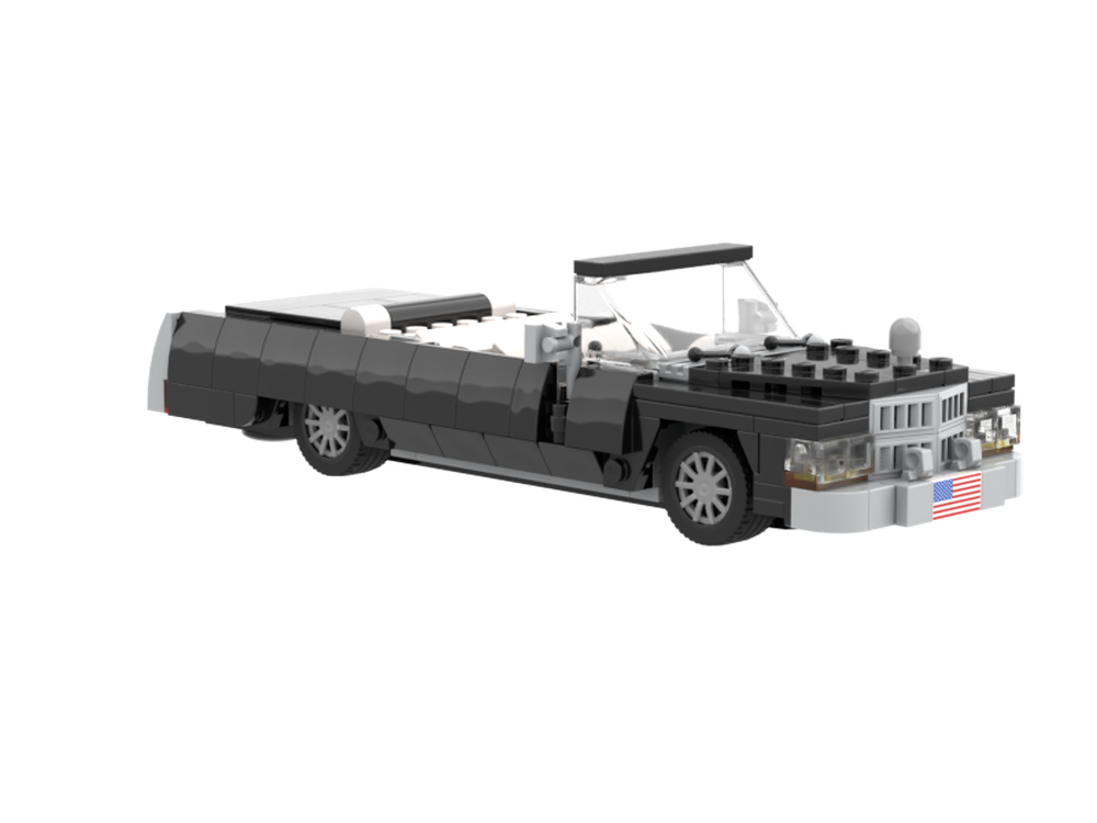 Lego 1984 Caddy Convertable in Black