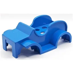 Duplo Car Body (Old Style) / Yellow