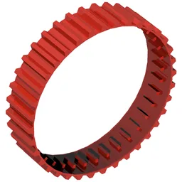 Technic Tread Large [36 Links] / Red