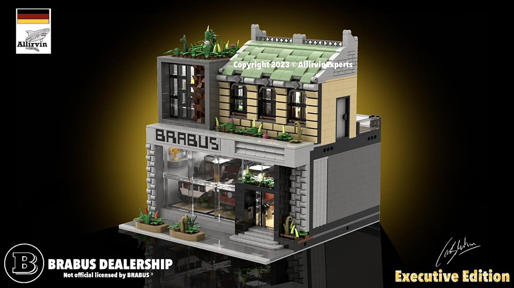 Lego BRABUS Dealership | Modular Building - Executive Edition