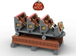ROLLERCOASTER - FIRE IN THE HOLE - Silver Dollar City