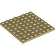 Plate 8 x 8 / Tan