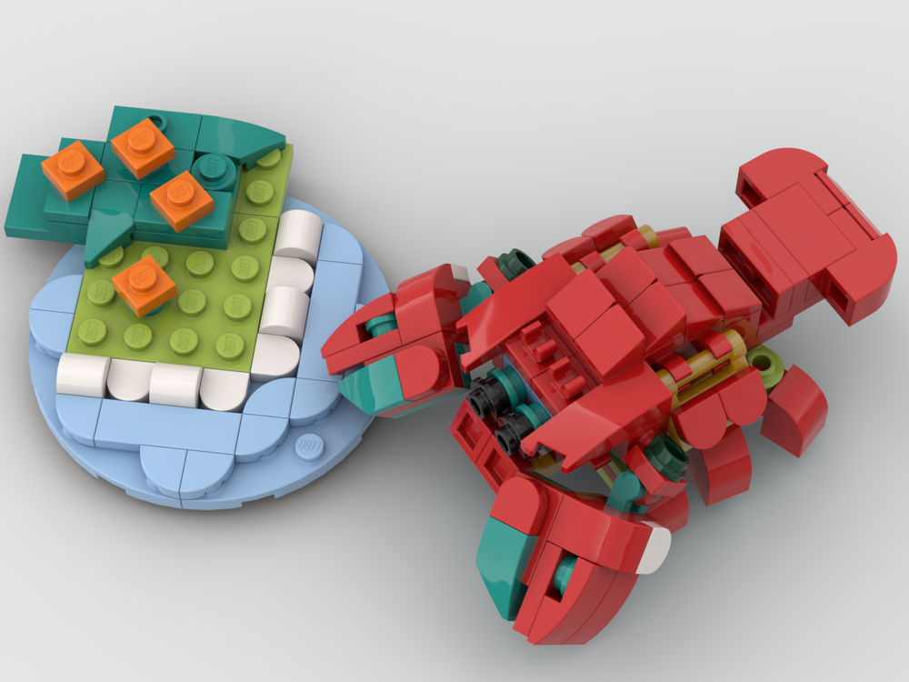 Lego MOC - 40611 Red Lobster