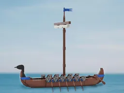 Black Falcon Longship