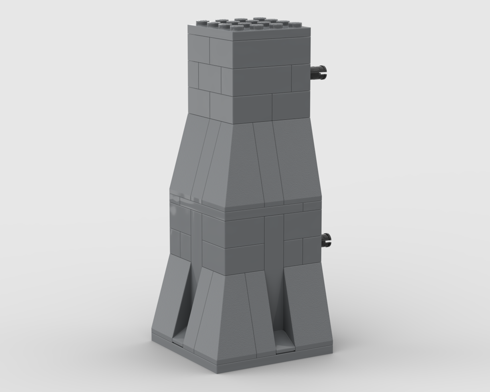 Lego Imperial Wall - Outside Corner