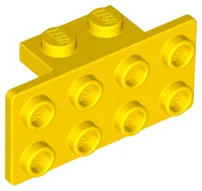 Bracket 1 x 2 - 2 x 4 / Yellow