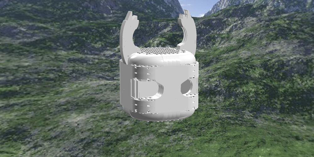 Lego Hollow Shell