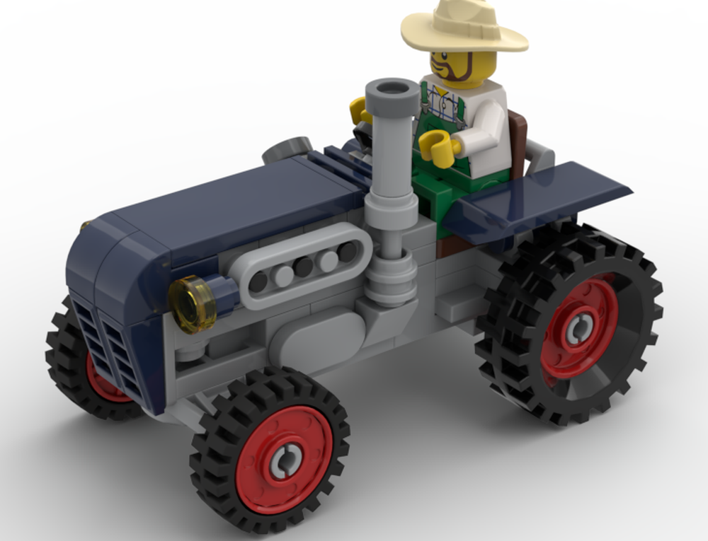 Lego Old Farm Tractor