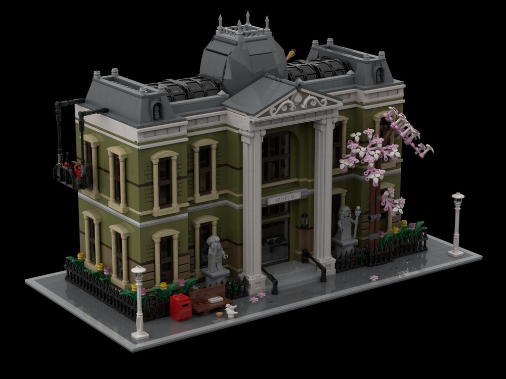 Lego Non-modular Natural History Museum
