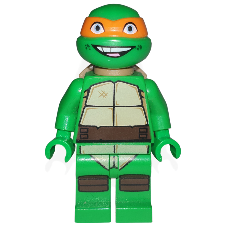 Lego Michelangelo with Big Smile