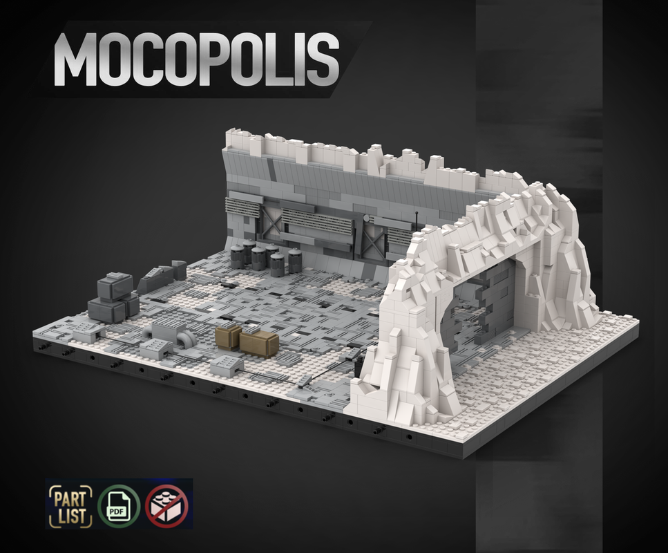 Lego Echo Base p.2: Snowspeeder Runway.