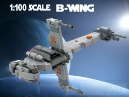 1:100 B-Wing Starfighter (Squadron Scale)