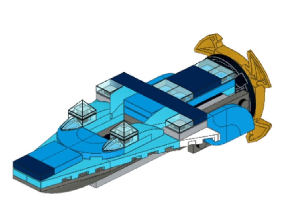 Lego 71754 Alternative Build Water Fighter