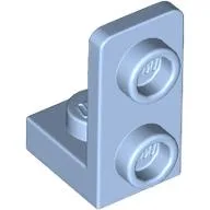 Bracket 1 x 1 - 1 x 2 Inverted / Bright Light Blue