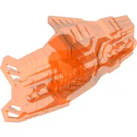 Large Figure Weapon Accessory / Engine, Jet Pack / Trans-Neon Orange