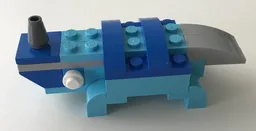 10696 Blue dinosaur