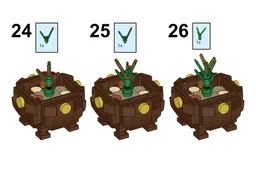 Chinese Prosperity Plant mini model