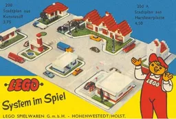LEGO Town Plan Wooden Board