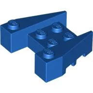 Brick Wedged 3 x 4 [Stud Notches] / Blue