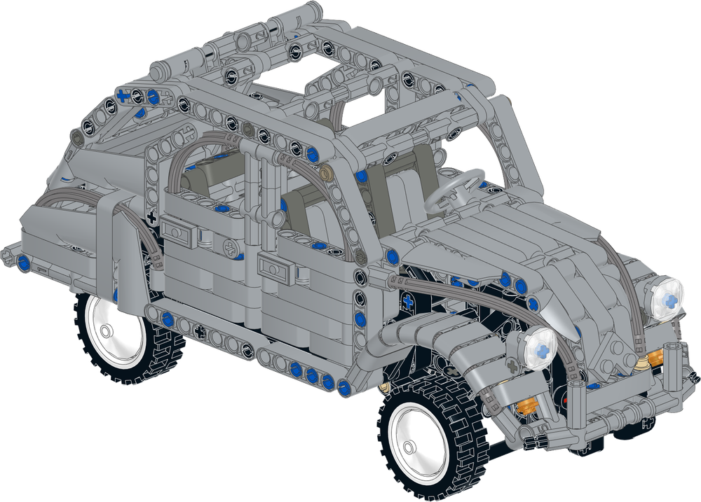 Lego Citroen 2CV Grey
