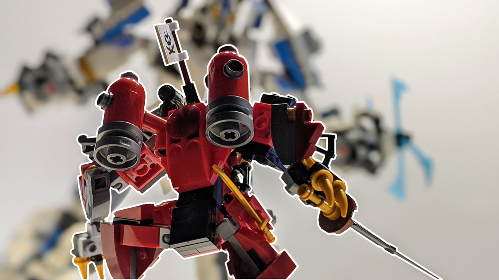 Lego Ninjago Legacy Samurai Mech 70665 Mod
