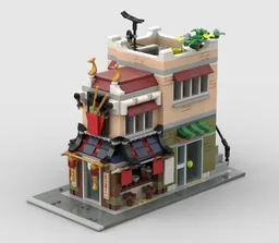 Downtown Noodle Shop Rework