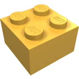 Brick 2 x 2 / Bright Light Orange