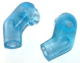 Arm, (Matching Left and Right) Pair / Trans-Medium Blue