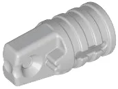Hinge Cylinder 1 x 2 Locking with 1 Finger and Axle Hole On Ends