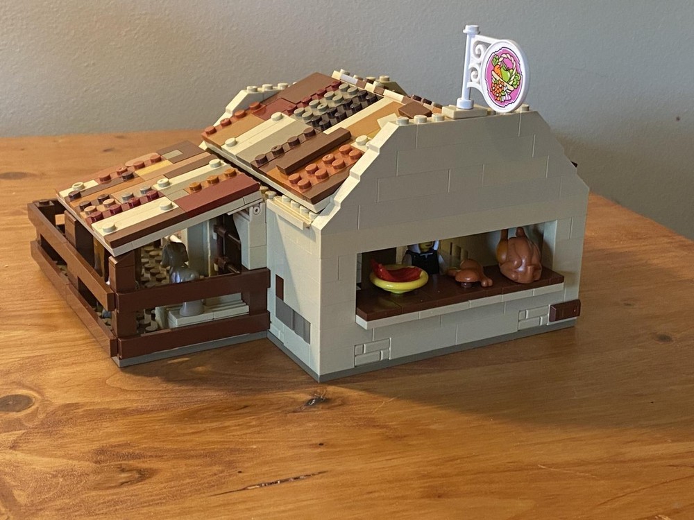 Lego Medieval Butcher Shop