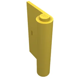 Door 1 x 3 x 4 Left / Yellow
