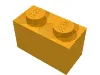 Brick 1 x 2 / Medium Orange