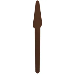 Weapon Pike / Spear Round End / Reddish Brown