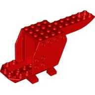 Helicopter Body 4 x 14 x 5 / Red