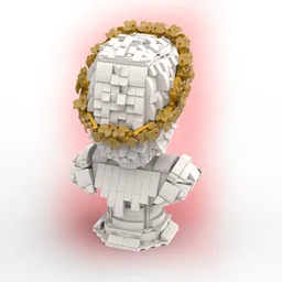 Roman Emperor Marble Bust