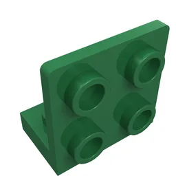 Bracket 1 x 2 - 2 x 2 Inverted / Green